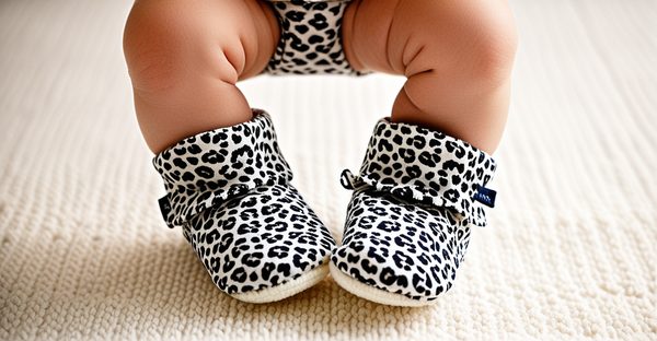 Chausson bébé motifs animaux : douceur et confort pour ses premiers pas